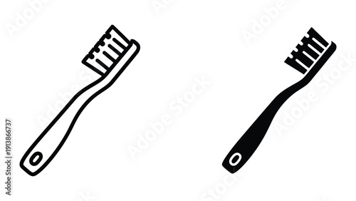 Toothbrushes side by side