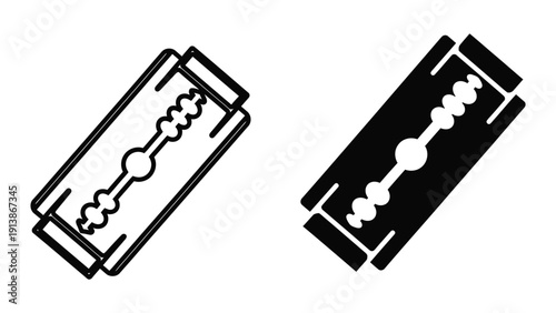 Razor blade icon