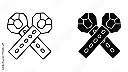 Fotografija Karate Belts Crossed
