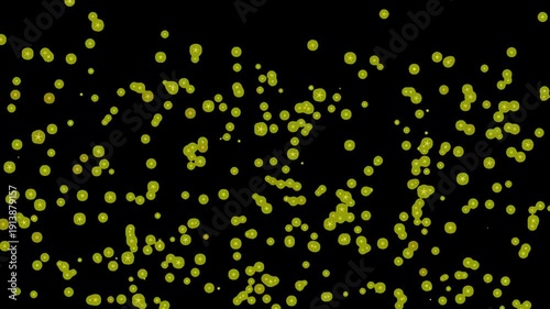 Golden Star Dust Particles Overlay