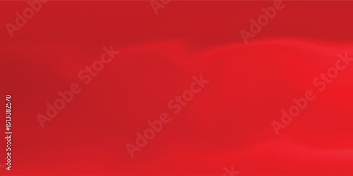 Abstract red gradient background. Scarlet bg with soft lighting effects. Vibrant luxury silk smooth texture. vector eps 10