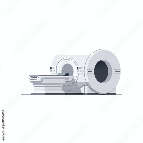 Modern Medical MRI Scanner Equipment for Diagnostic Imaging Facility