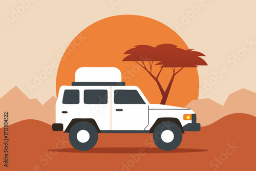 Safari adventure in the desert