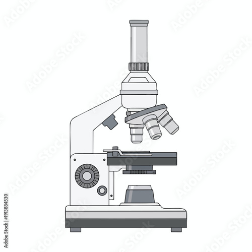 Advanced Laboratory Microscope for Scientific Research and Education