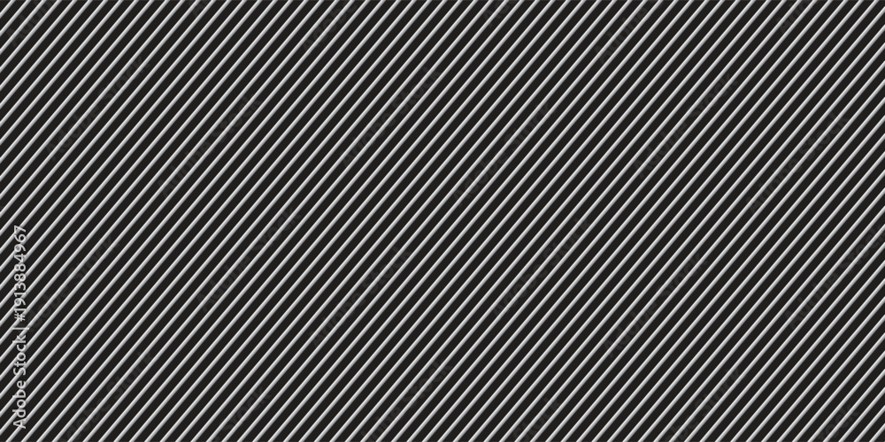 Naklejka premium Narrow black-white vertical lines. Symmetric geometric ornament. Striped seamless pattern, abstract wallpaper. Digital paper for textile print, page fill. Vector