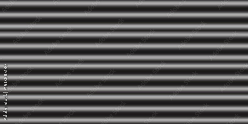 Fototapeta premium Narrow black-white vertical lines. Symmetric geometric ornament. Striped seamless pattern, abstract wallpaper. Digital paper for textile print, page fill. Vector