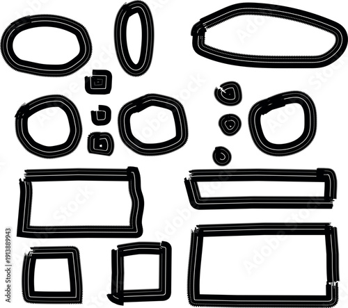 set of different objects