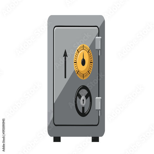 Secure Safe Deposit Box with Locking Mechanism for Jewelry and Valuables