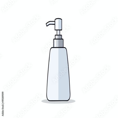 Modern Liquid Soap Dispenser with Pump for Bathroom or Kitchen Use