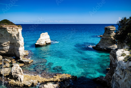 Wallpaper Mural faraglioni di Sant' Andrea in Salento Italy Torontodigital.ca