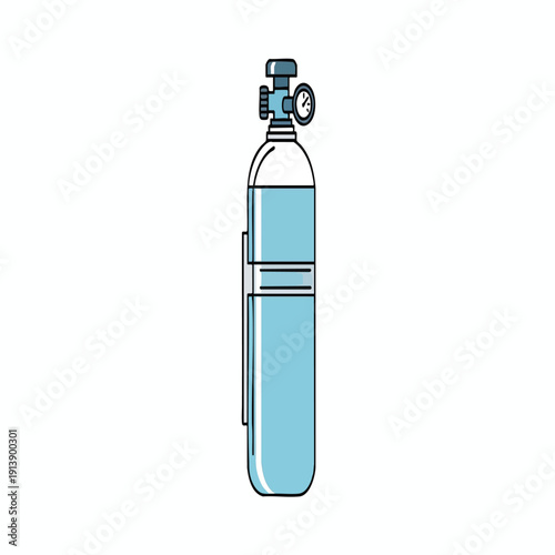 Medical Oxygen Cylinder for Healthcare and Emergency Use