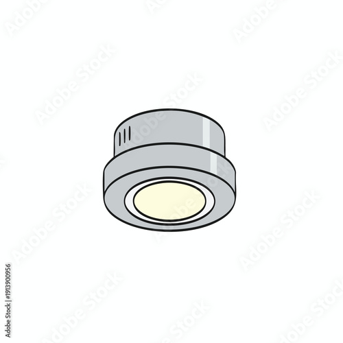 Modern Circular Recessed LED Ceiling Light Fixture for Home and Office Decor