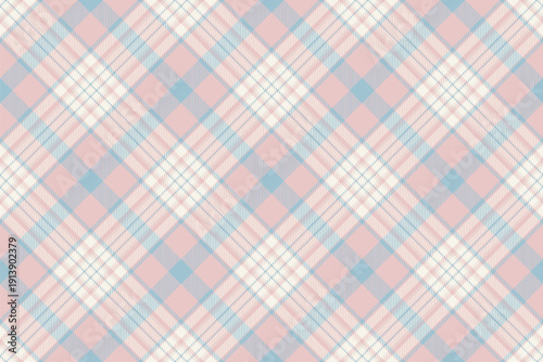 Madras background pattern fabric, dog tooth plaid tartan check. Tattersall texture textile seamless vector in light and linen colors.
