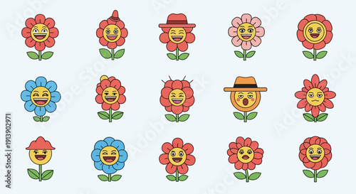 Computer Keyboard and Mouse Icons Collection