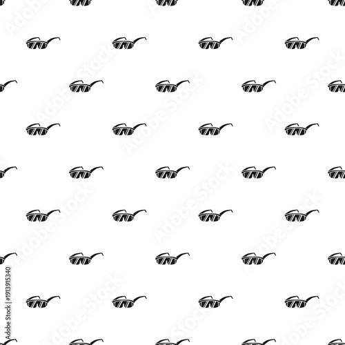 Sport eyewear icons creating an endless tiling background for fabrics or digital papers