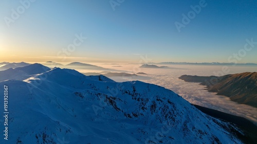 Cloud Inversion
Winter clouds settle low across the valleys of the Sharr range.