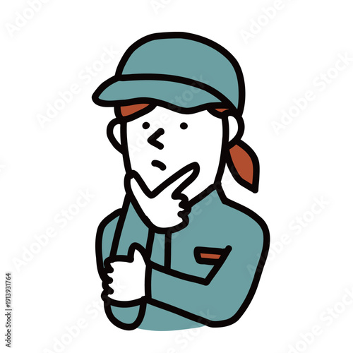 Skilled trades avatar 専門職のイラストアバター