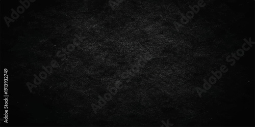A dark grunge film background featuring a rough black and white paper texture with a weathered vintage gray stone pattern and a dirty textured concrete surface backdrop