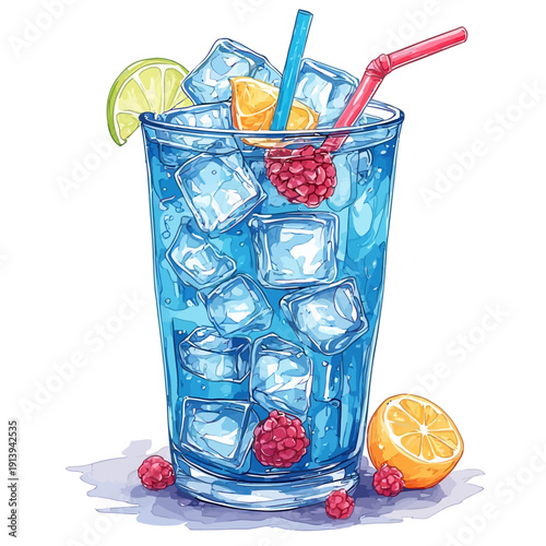 Cocktail Drink Very Fresh Design