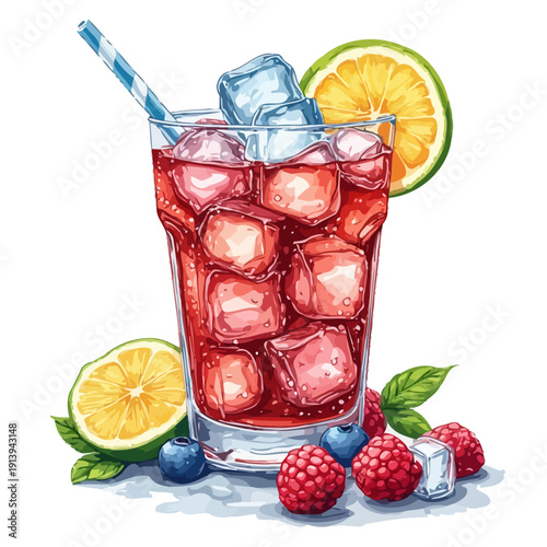 Cocktail Drink Very Fresh Design