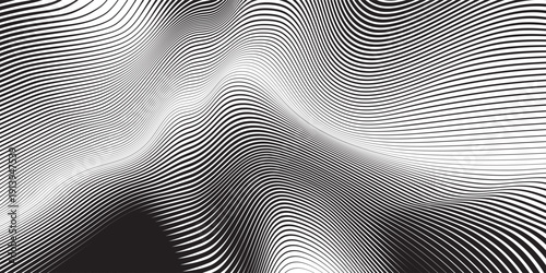 Halftone line gradient texture. Black diagonal stripe gradation background. Repeated slanted strokes pattern backdrop.