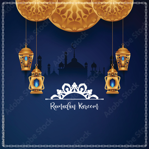 Ramadan Kareem Islamic festival atistic stylish background