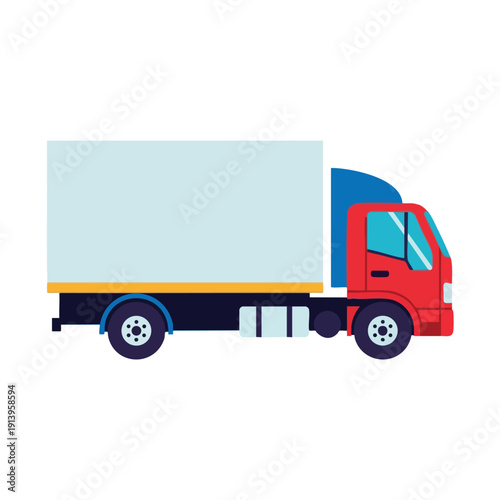 Delivery Truck Illustration