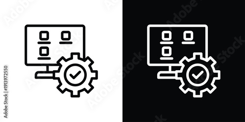 Application Icon Sheet Black And White