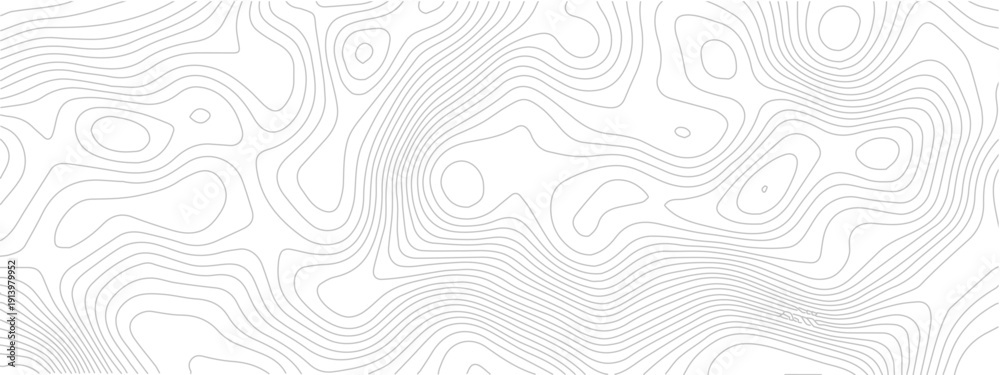 Fototapeta premium A seamless geometric vector pattern featuring black circular ornaments and wavy lines creates an abstract decorative texture for a modern wallpaper backdrop illustration
