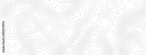 Abstract seamless pattern vector illustration featuring geometric wave lines and floral swirl ornaments for a stylish black textile backdrop or wallpaper design