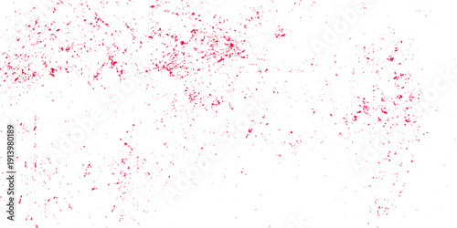 Luxury red Grunge Texture with Cracks, Distressed Shimmer Overlay and Foil Sparkle, Glowing Gold Flakes on Transparent Background.