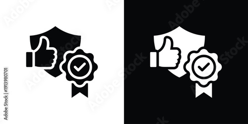 Reliability Icon Sheet Black And White