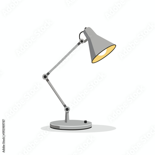 Modern Desk Lamp with Adjustable Arm