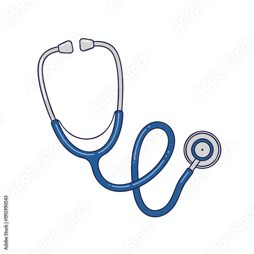 Medical Stethoscope for Healthcare and Diagnostic Purposes Professional Healthcare Equipment