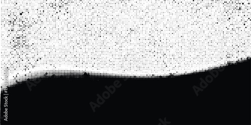 Distressed grunge wave texture with grainy noise and high contrast gradient. This vector illustration set is perfect for vintage photo overlays, urban backgrounds and retro print design.