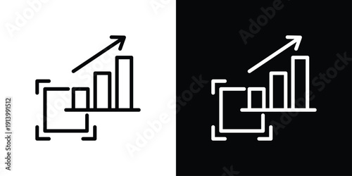 Scalability Icon Sheet Black And White