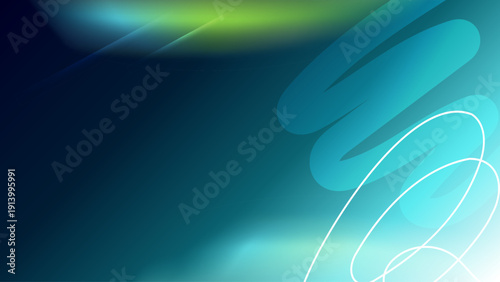 Abstract Winter sports background fluid color gradient concept Design elements linear curved line dynamic white blur effect glacial blue gradients frost ice snow texture ice hockey advertising vector