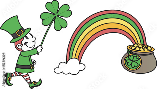 St Patrick's Day Lip Shamrock SVG Bundle