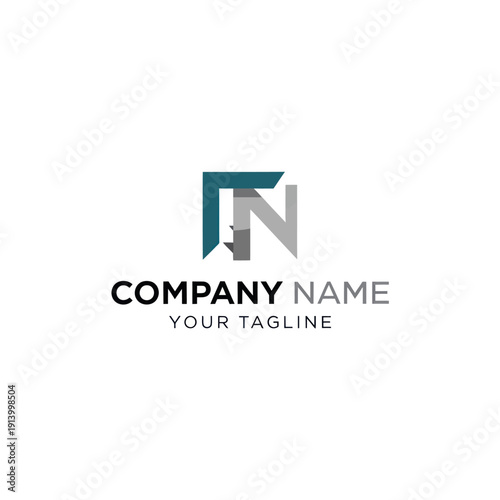 Modern Company Logo Template Design Element.