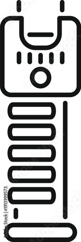 Stun gun icon representing non lethal self defense and security