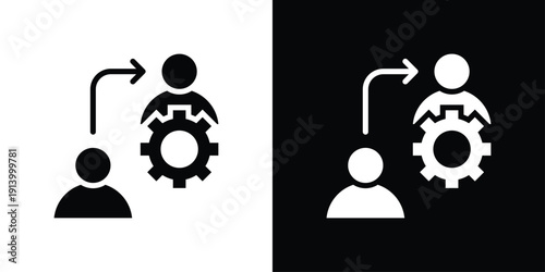 Regeneration Icon Sheet Black And White