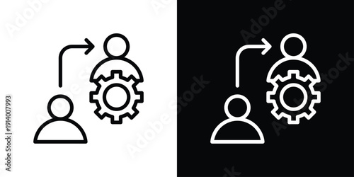 Regeneration Icon Sheet Black And White