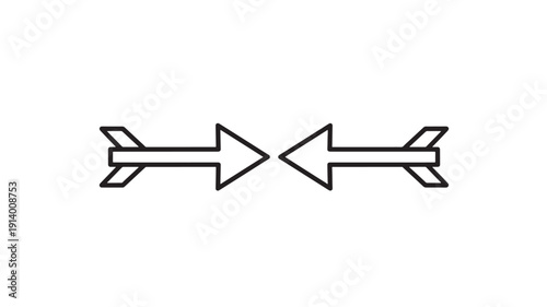 3D black and white intersecting arrows symbolizing teamwork, business collaboration, and network flow in minimalist design