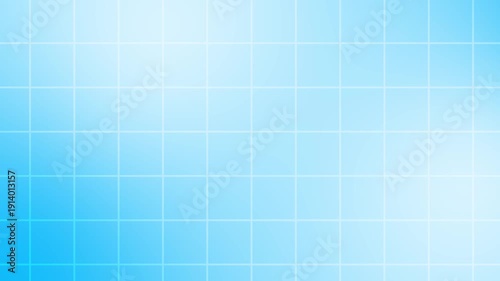 Blue Gradient Grid Background with Subtle Grain Texture and Soft Light – Modern Corporate Loop