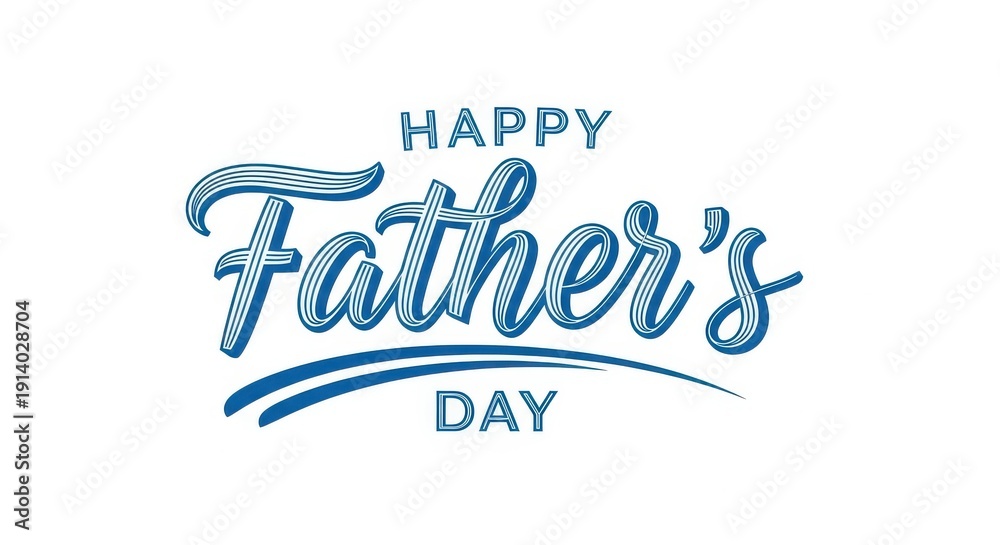 Obraz premium Happy father's day wishes and greetings for dad