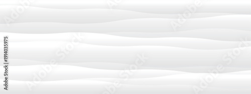 高級感のある抽象的なグラデーションバナー背景　ホワイト
