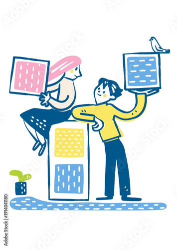 一つひとつ積み木を重ねるように対話を積み上げ、二人の確かな未来を共創・補完し合う若いペアのライフプランニング（パーソナル・リビルドシリーズ）