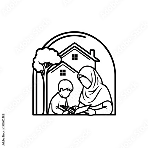 Home Education Symbol