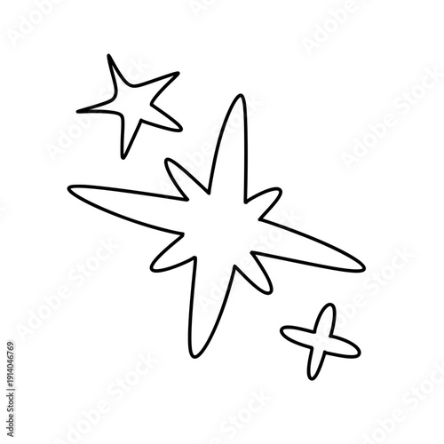 vector illustration of a star
