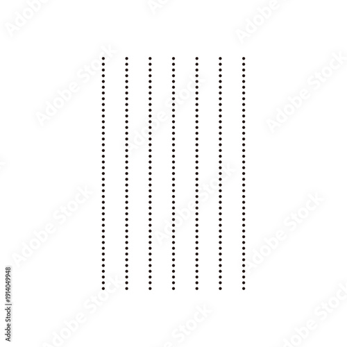 シンプルなドット罫線のアイコン